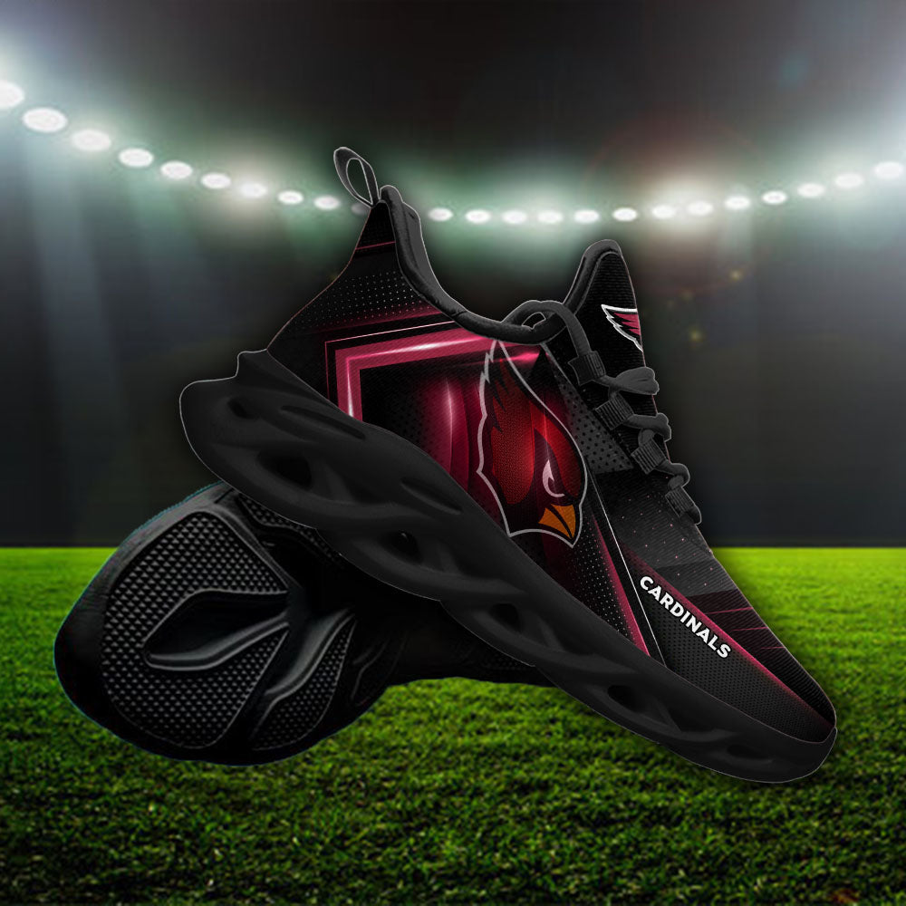 Ideafootwear Arizona Cardinals NFL Max Soul Shoes Sneakers For Men And Women