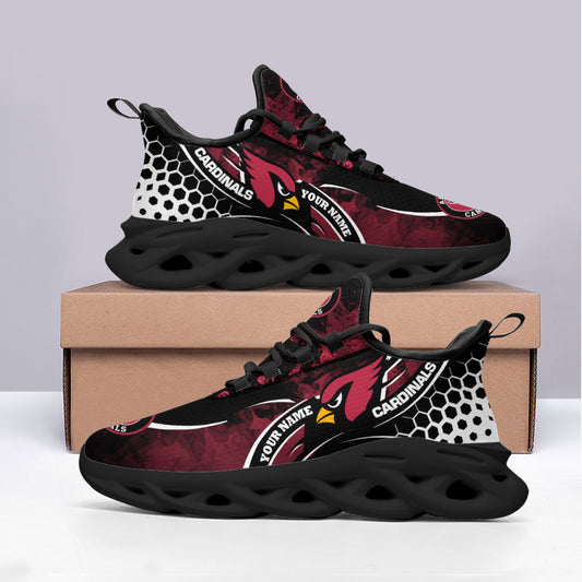 Ideafootwear Arizona Cardinals NFL Max Soul Shoes Sneakers For Men And Women