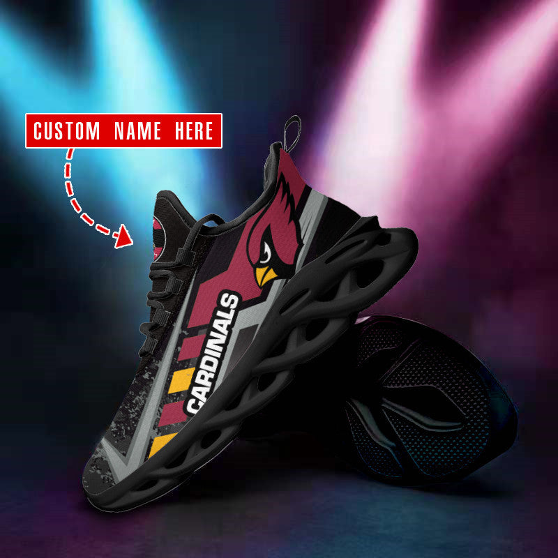 Ideafootwear Arizona Cardinals NFL Max Soul Shoes Sneakers For Men And Women