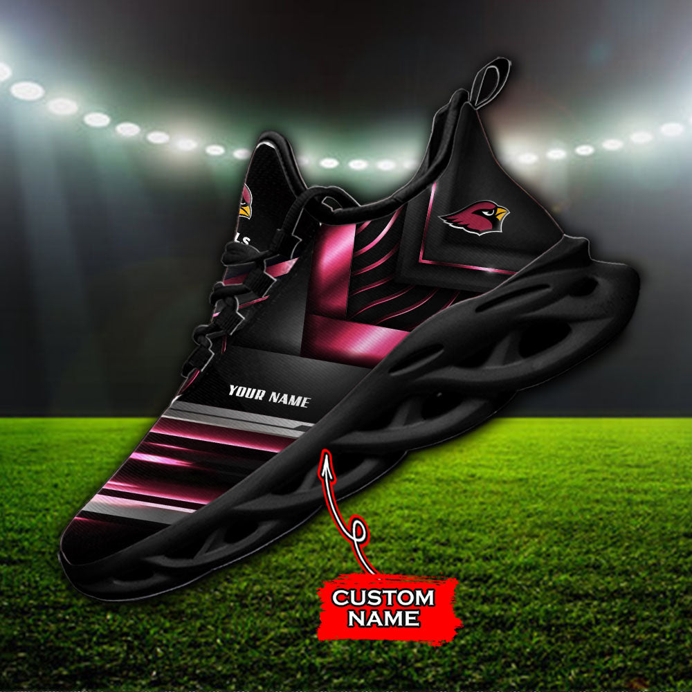 Ideafootwear Arizona Cardinals NFL Max Soul Shoes Sneakers For Men And Women