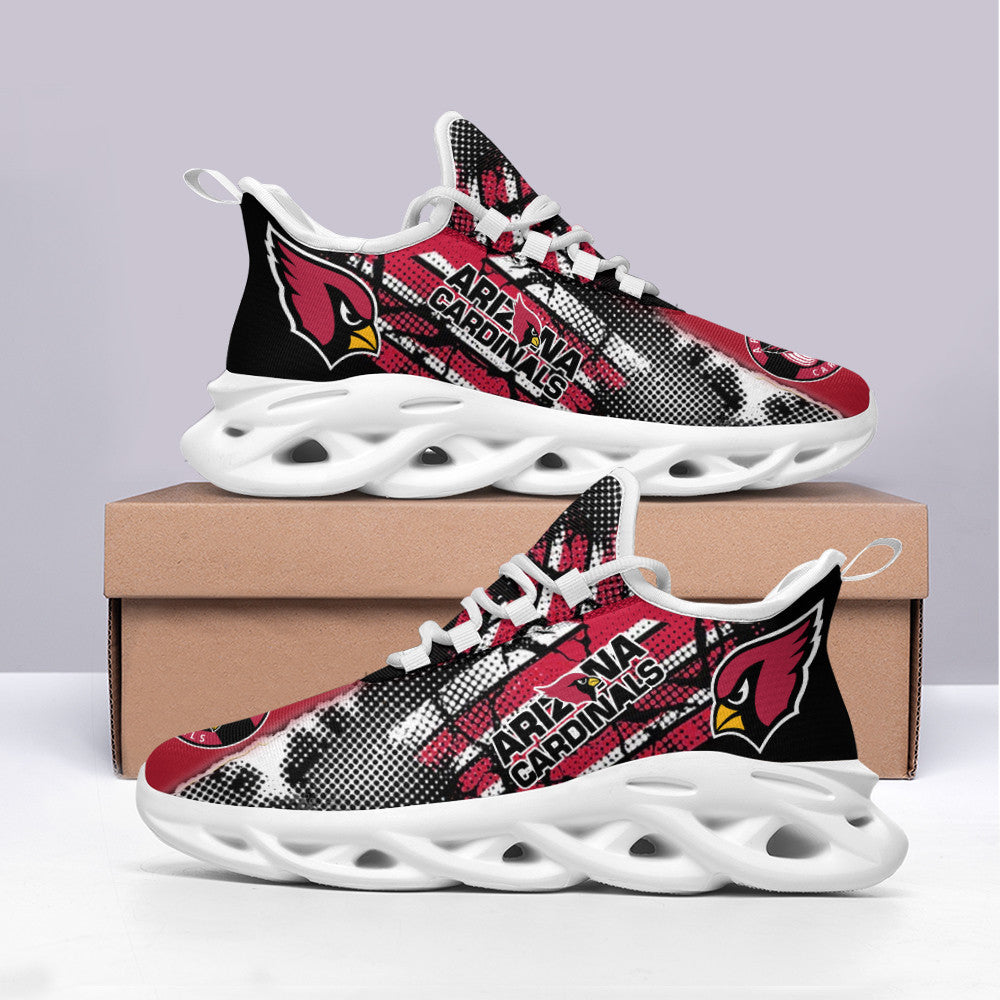 Ideafootwear Arizona Cardinals NFL Max Soul Shoes Sneakers For Men And Women