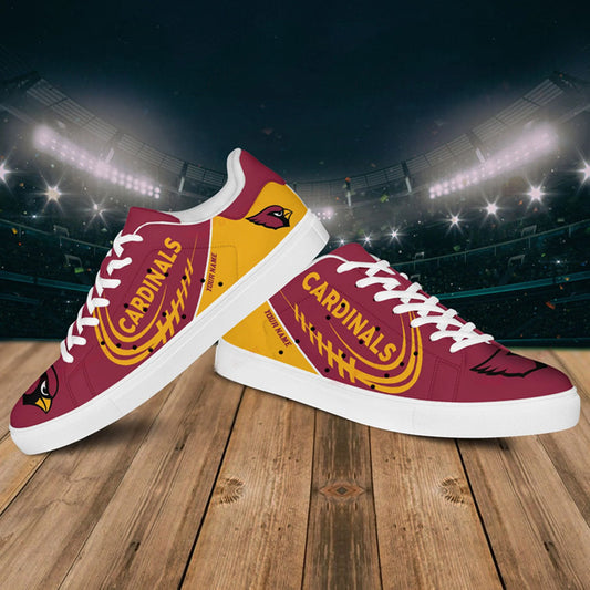 Ideafootwear Arizona Cardinals Skate Stan Shoes Sneakes For Men And Women