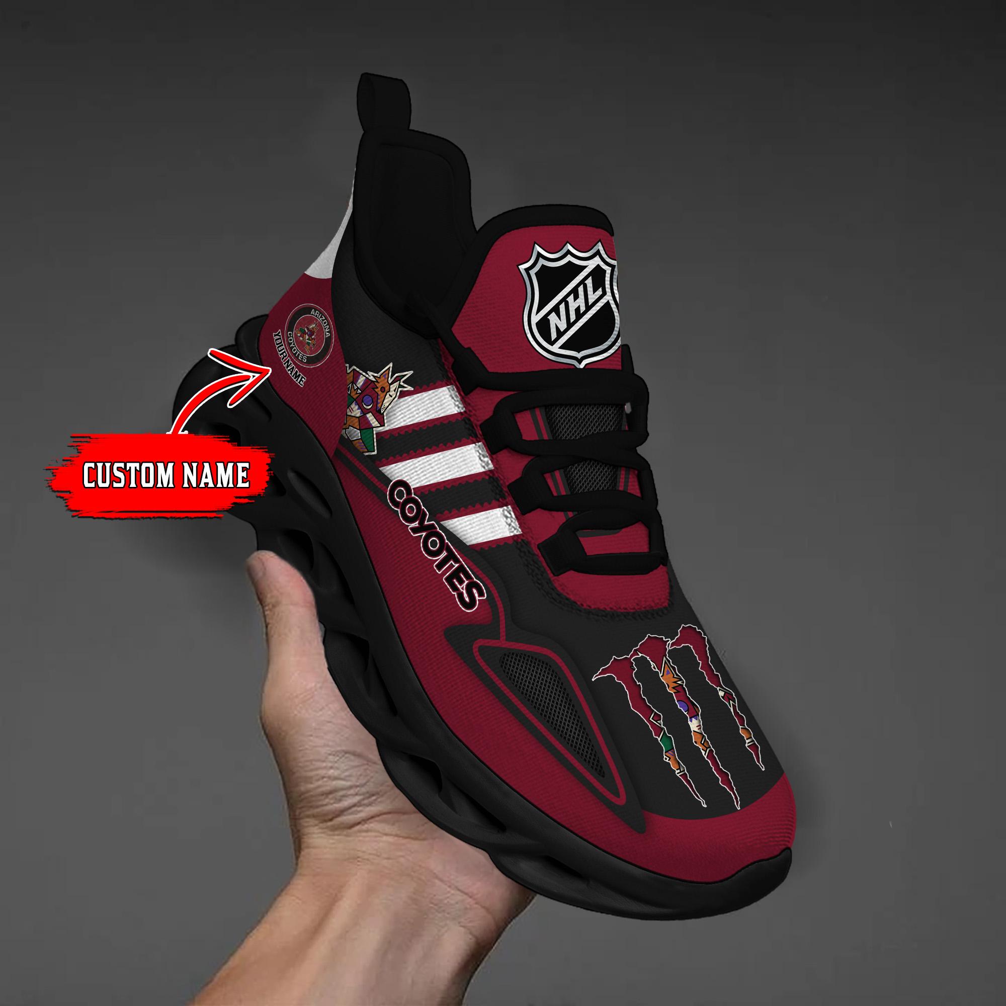 Ideafootwear Arizona Coyotes Max Soul Shoes Sneakers For Men And Women