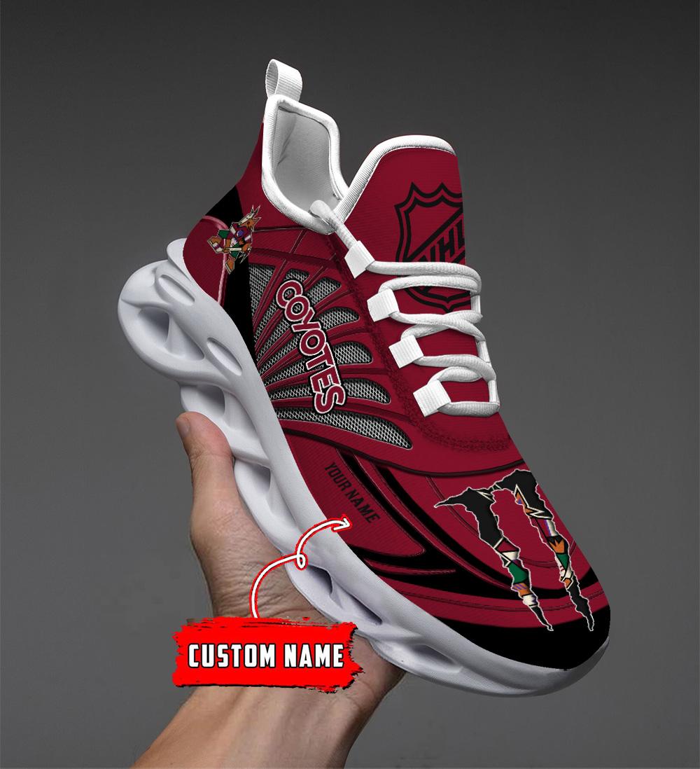 Ideafootwear Arizona Coyotes Max Soul Shoes Sneakers For Men And Women