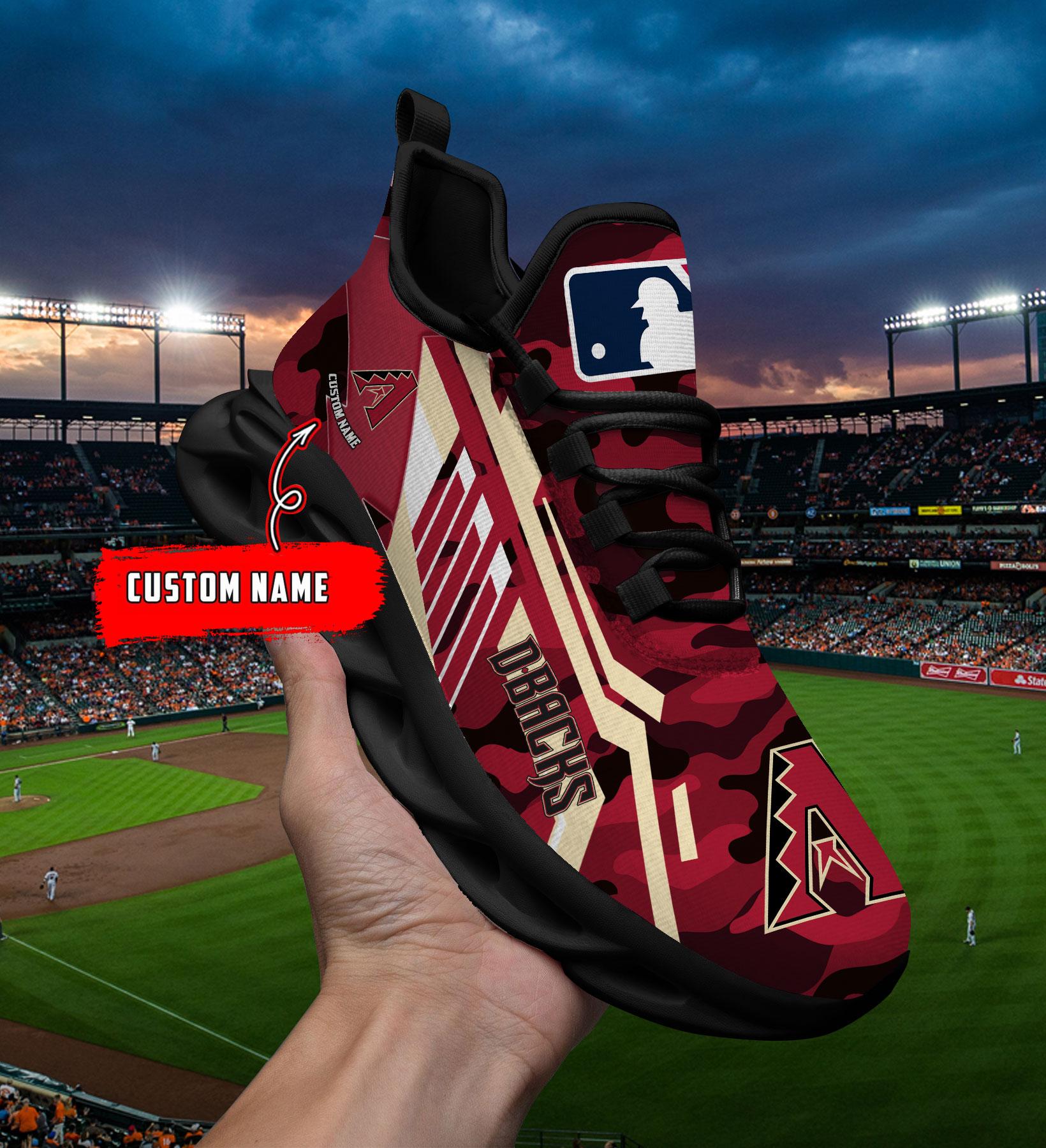 Ideafootwear Arizona Diamondbacks Max Soul Shoes Sneakers For Men And Women