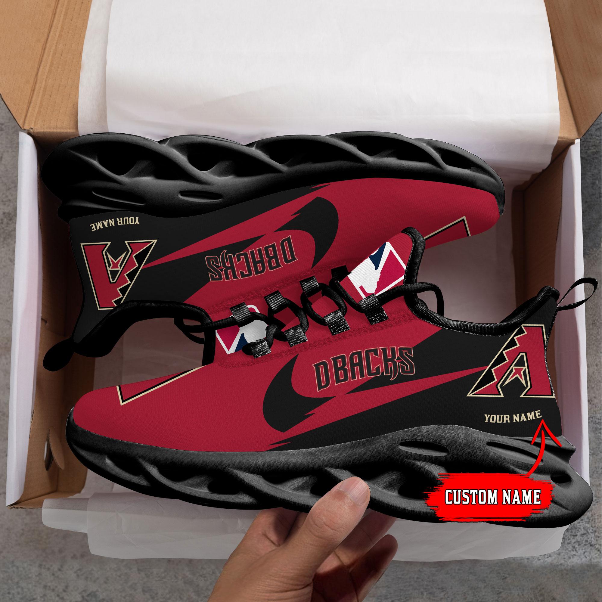 Ideafootwear Arizona Diamondbacks Max Soul Shoes Sneakers For Men And Women