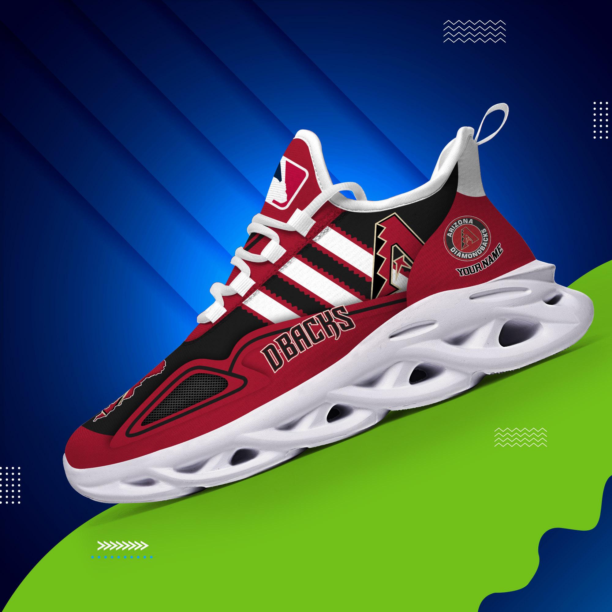 Ideafootwear Arizona Diamondbacks Max Soul Shoes Sneakers For Men And Women