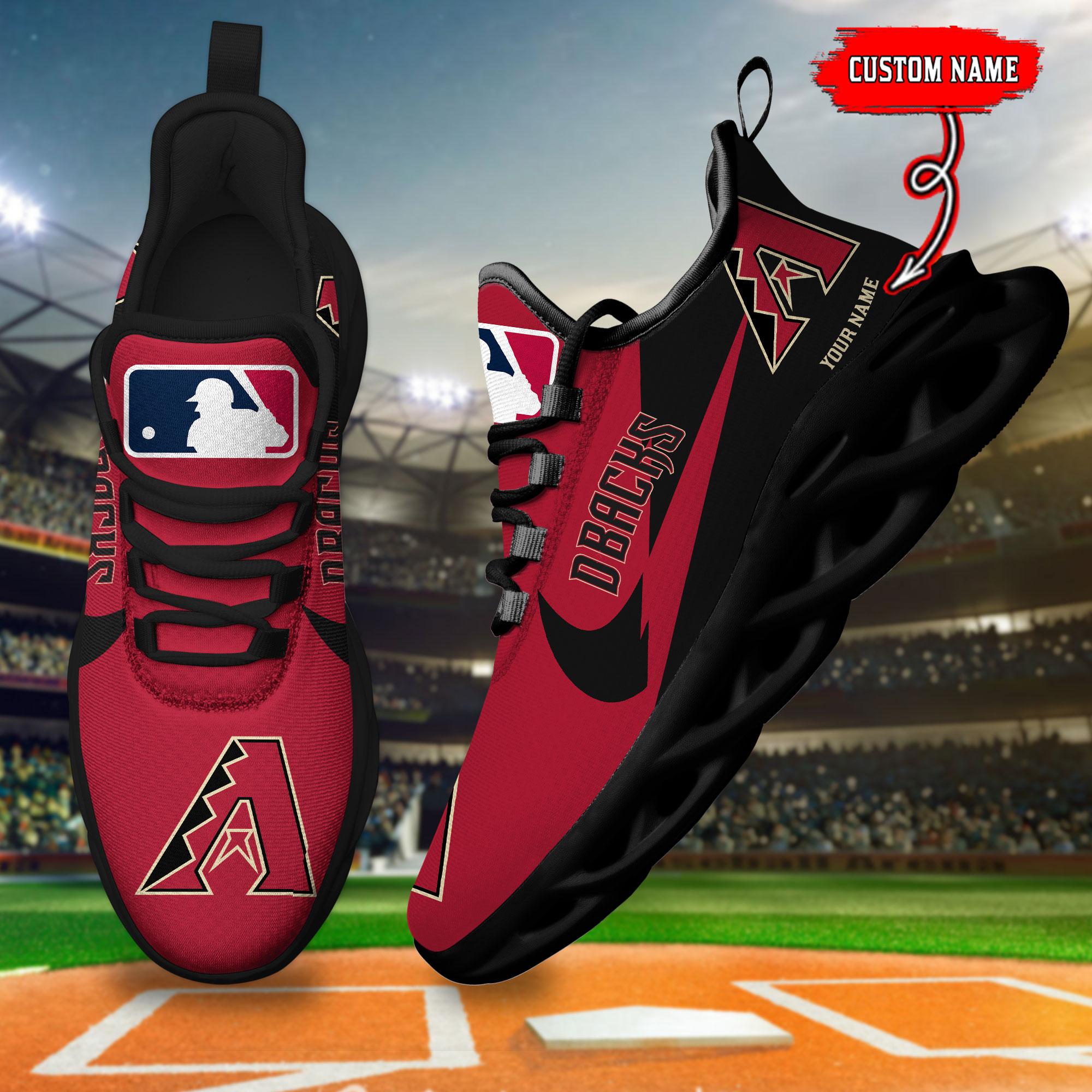 Ideafootwear Arizona Diamondbacks Max Soul Shoes Sneakers For Men And Women