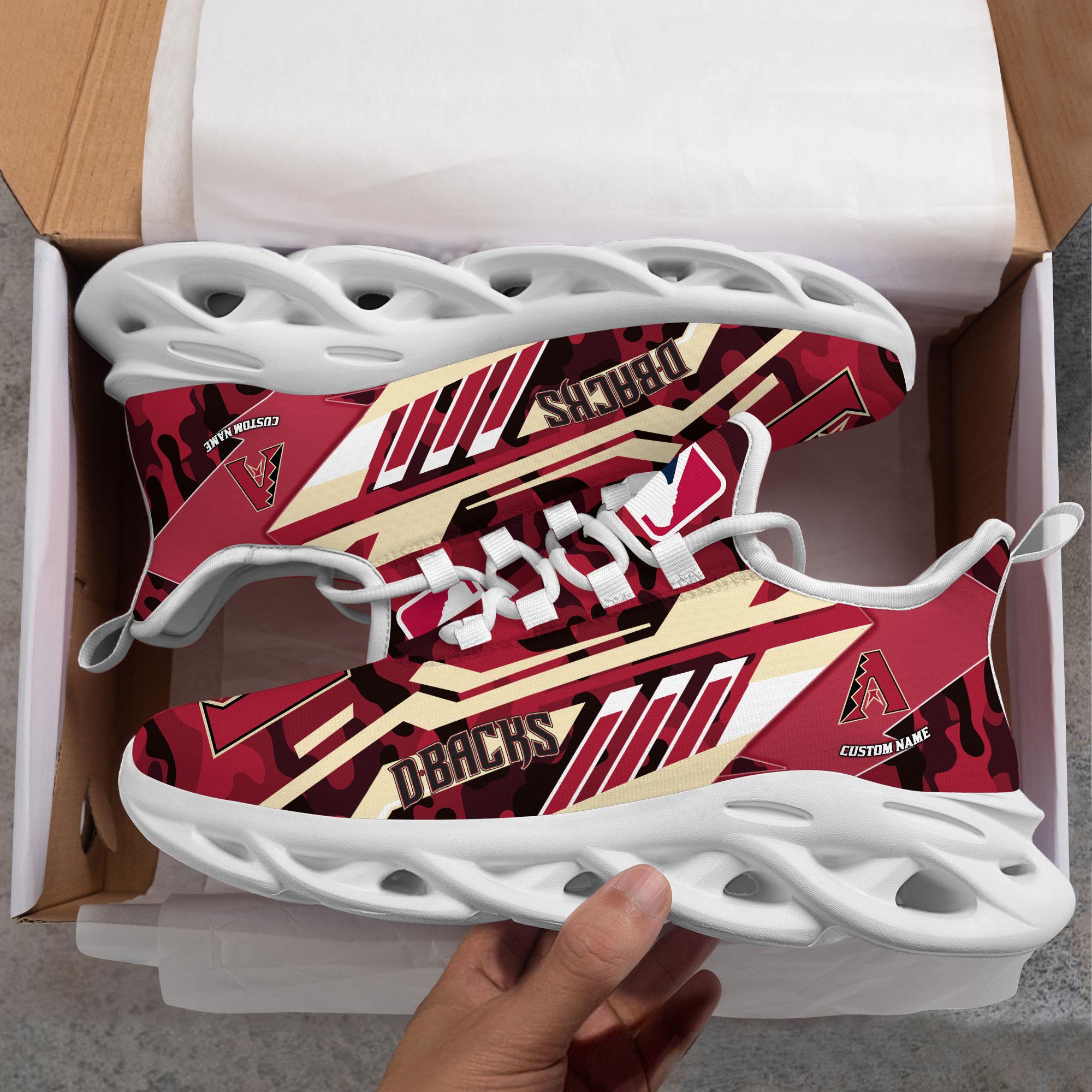 Ideafootwear Arizona Diamondbacks Max Soul Shoes Sneakers For Men And Women