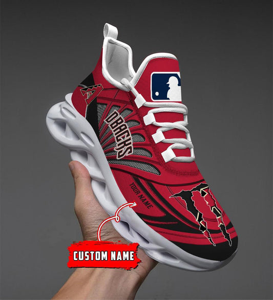 Ideafootwear Arizona Diamondbacks Max Soul Shoes Sneakers For Men And Women