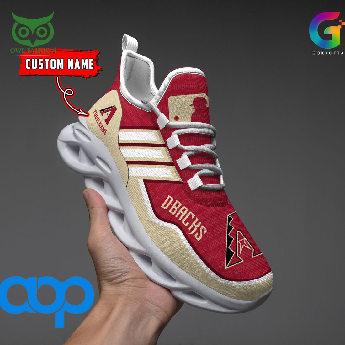 Ideafootwear Arizona Diamondbacks Max Soul Shoes Sneakers For Men And Women