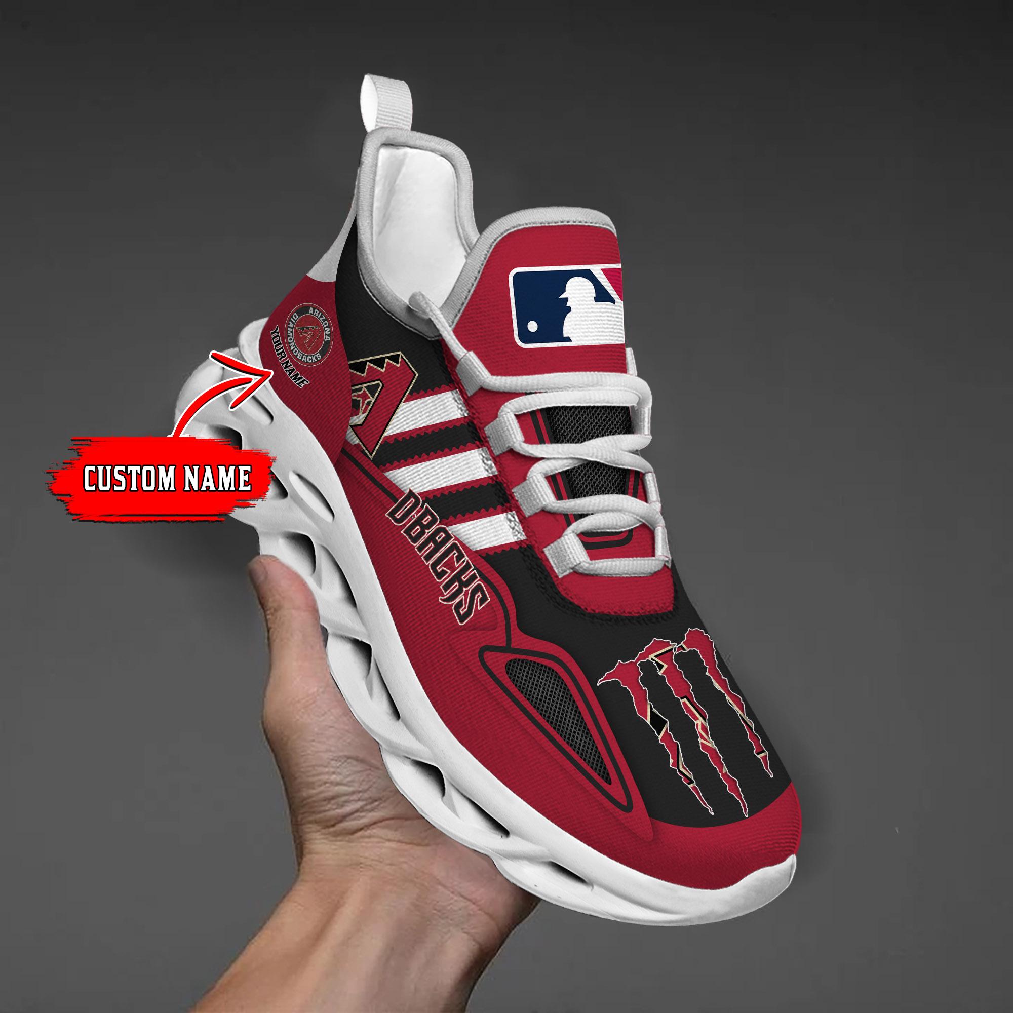 Ideafootwear Arizona Diamondbacks Max Soul Shoes Sneakers For Men And Women
