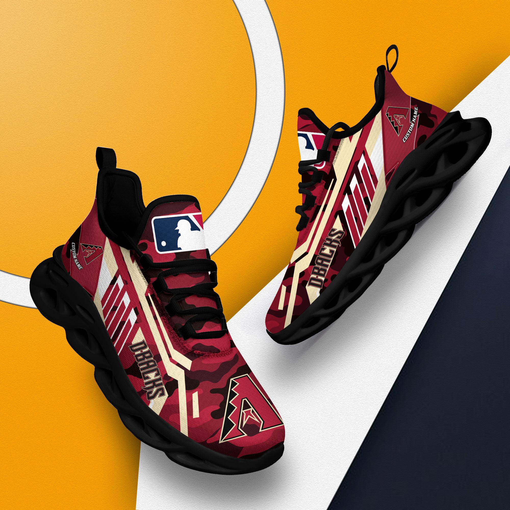 Ideafootwear Arizona Diamondbacks Max Soul Shoes Sneakers For Men And Women