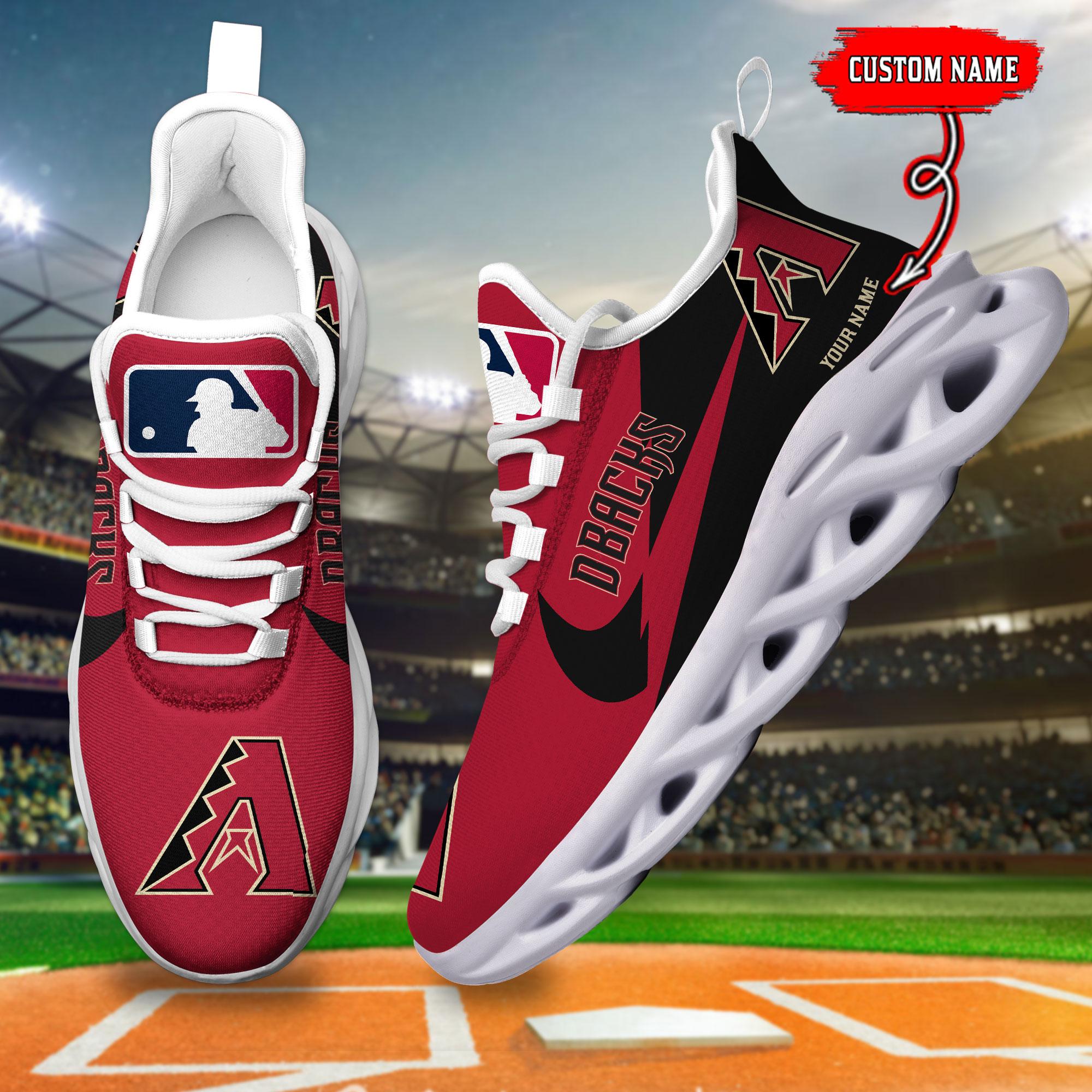 Ideafootwear Arizona Diamondbacks Max Soul Shoes Sneakers For Men And Women