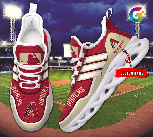 Ideafootwear Arizona Diamondbacks MLB Max Soul Shoes Sneakers For Men And Women