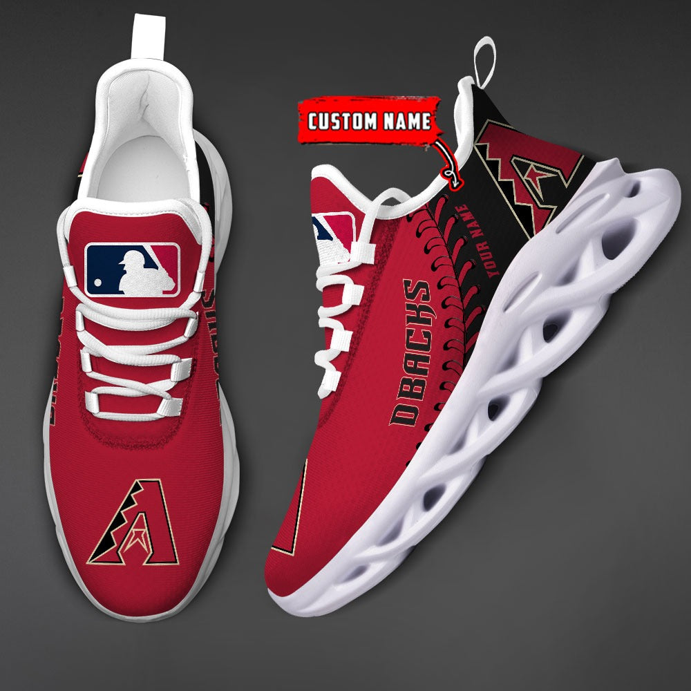 Ideafootwear Arizona Diamondbacks MLB Max Soul Shoes Sneakers For Men And Women