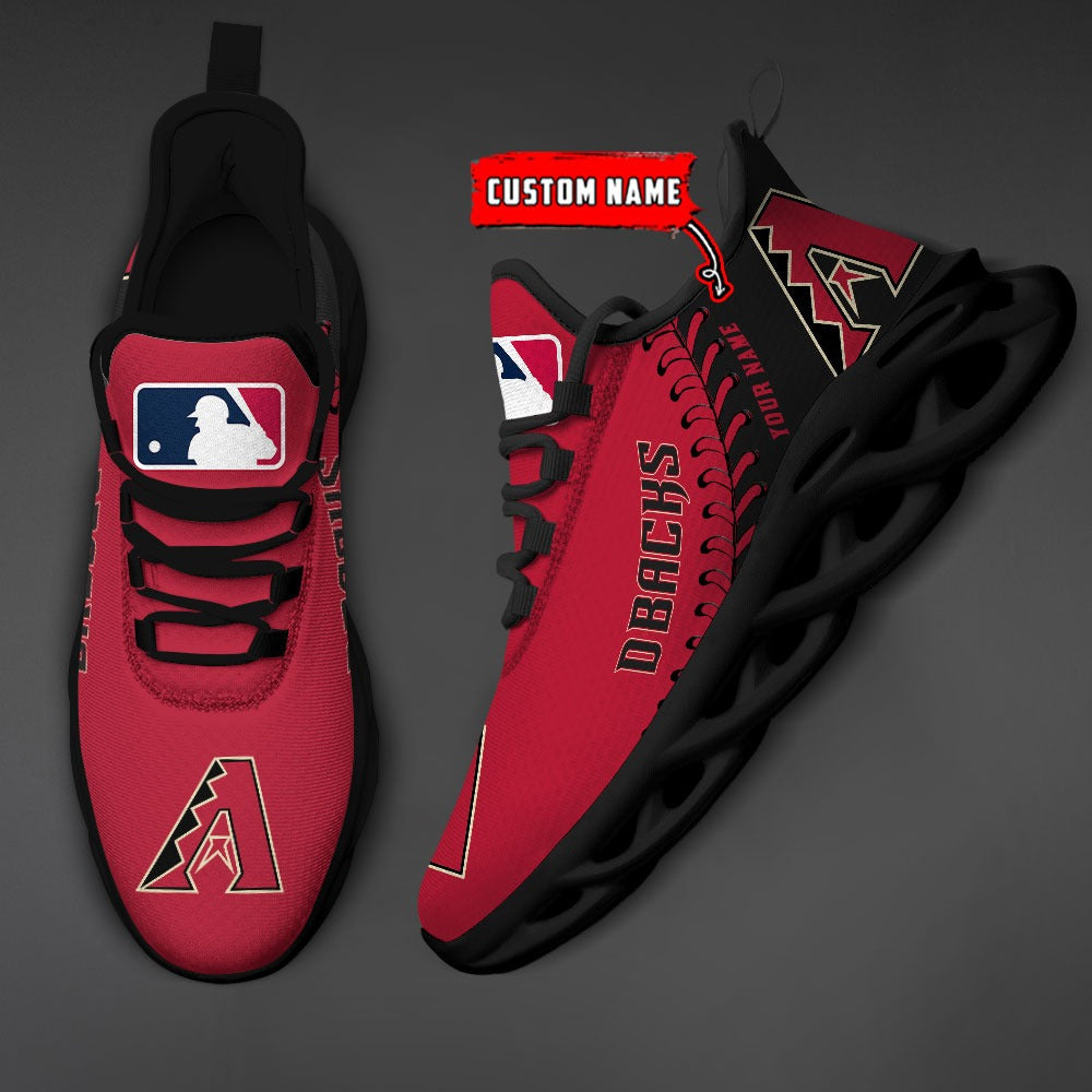 Ideafootwear Arizona Diamondbacks MLB Max Soul Shoes Sneakers For Men And Women