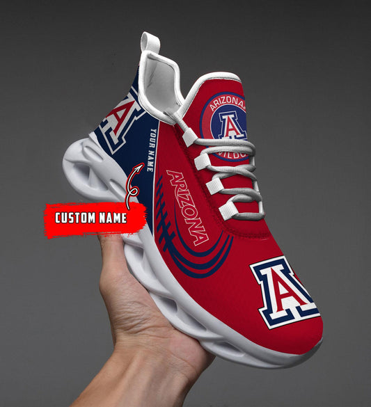 Ideafootwear Arizona Wildcats Max Soul Shoes Sneakers For Men And Women