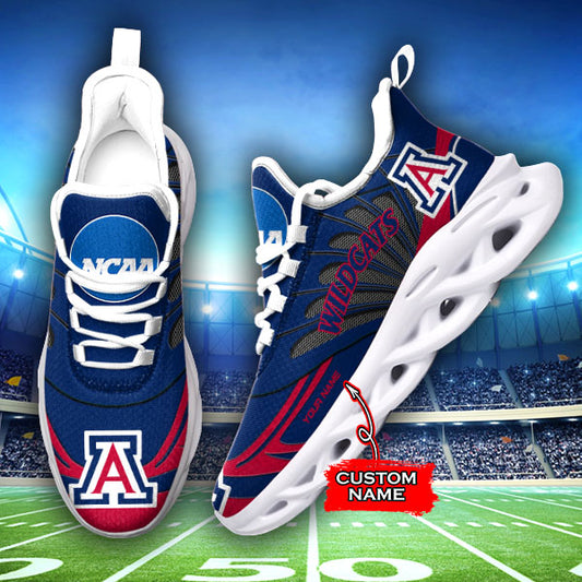 Ideafootwear Arizona Wildcats NCAA Max Soul Shoes Sneakers For Men And Women