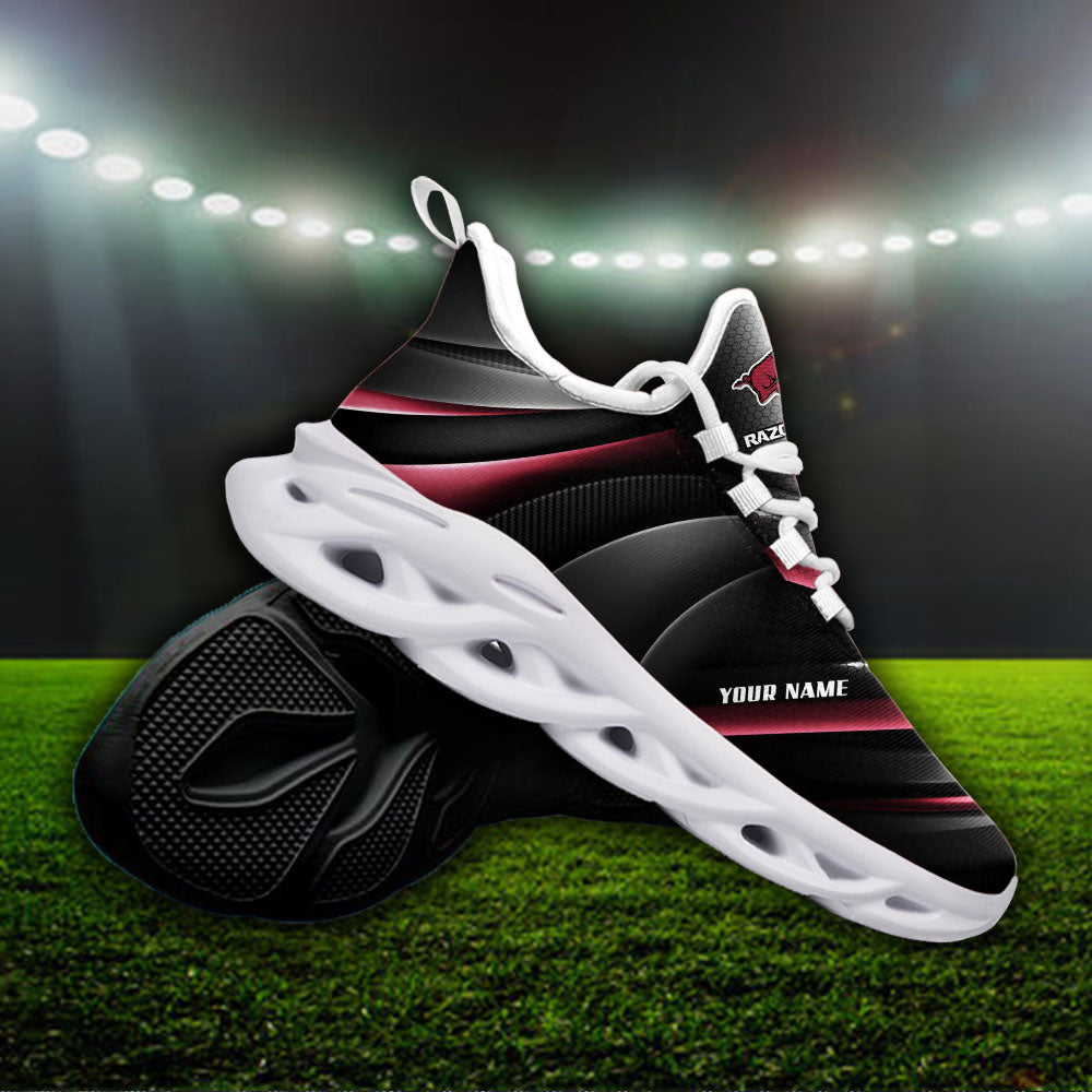 Ideafootwear Arkansas Razorbacks NCAA Max Soul Shoes Sneakers For Men And Women