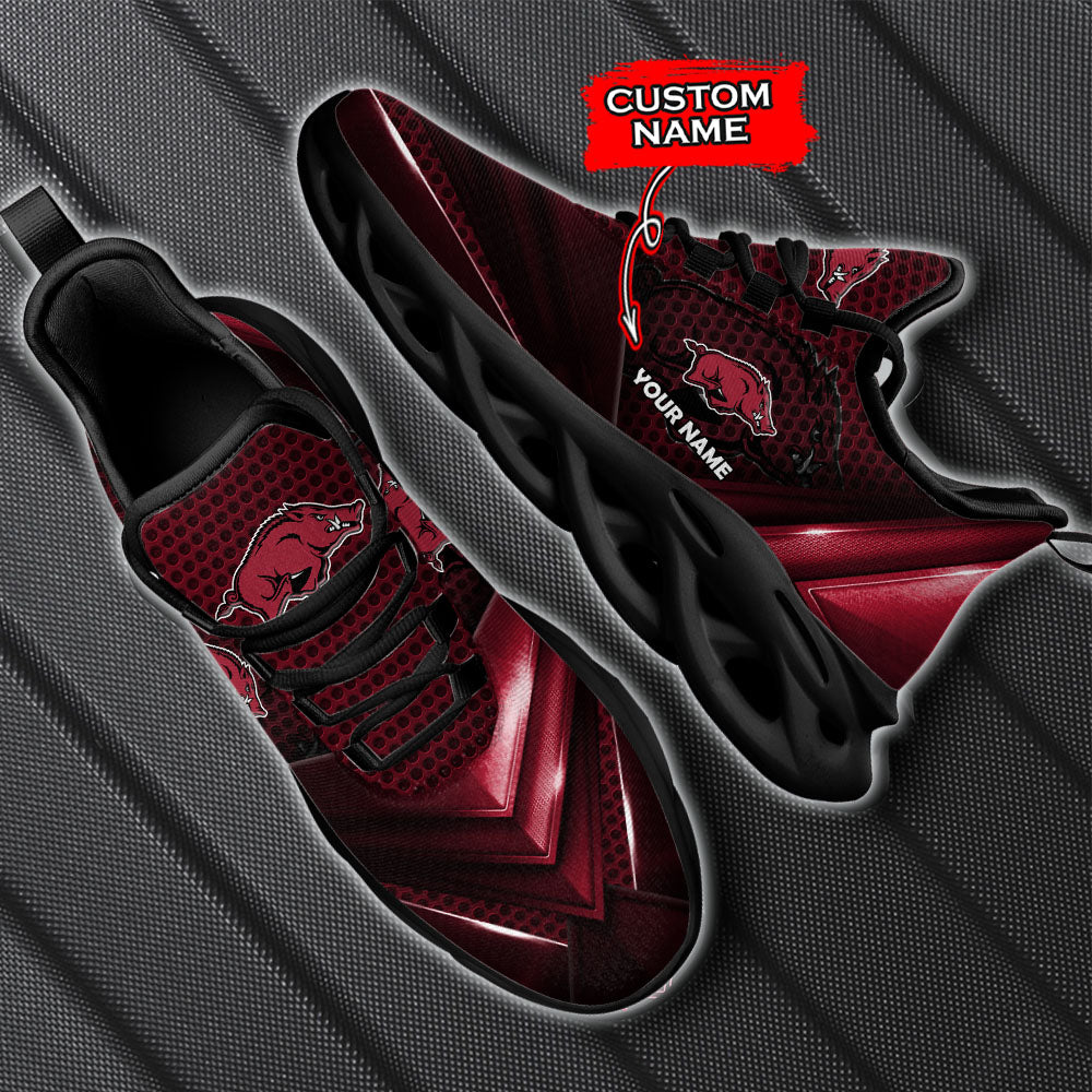 Ideafootwear Arkansas Razorbacks NCAA Max Soul Shoes Sneakers For Men And Women