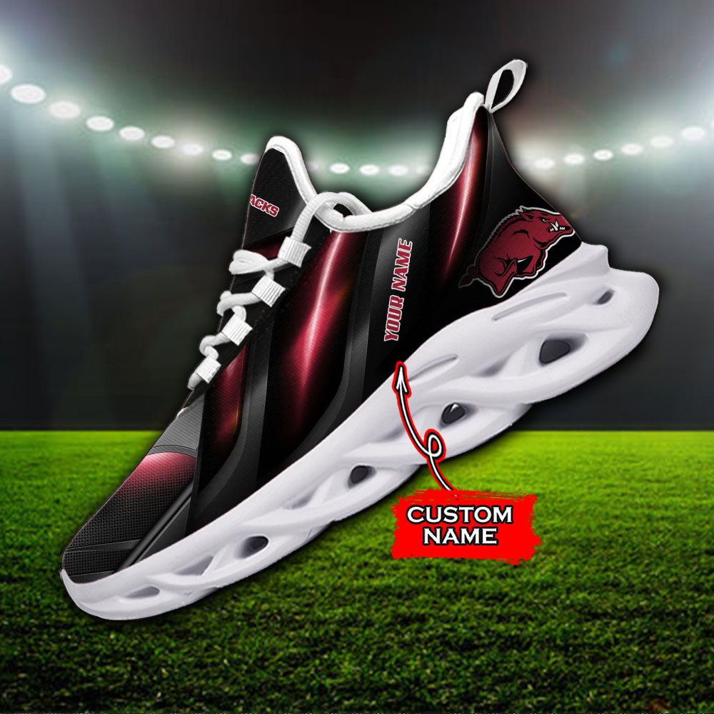 Ideafootwear Arkansas Razorbacks NCAA Max Soul Shoes Sneakers For Men And Women