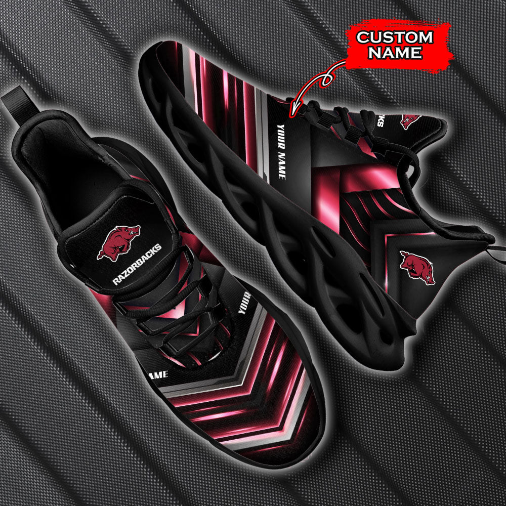 Ideafootwear Arkansas Razorbacks NCAA Max Soul Shoes Sneakers For Men And Women