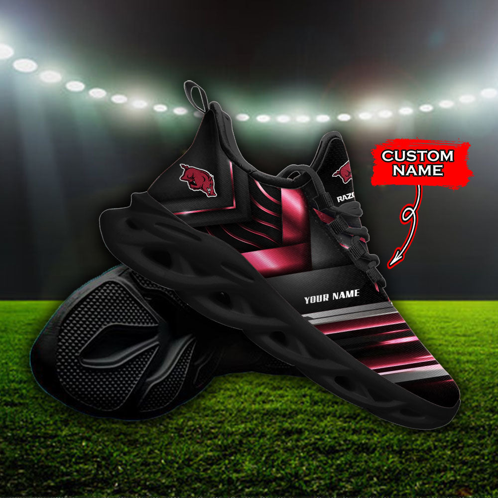 Ideafootwear Arkansas Razorbacks NCAA Max Soul Shoes Sneakers For Men And Women