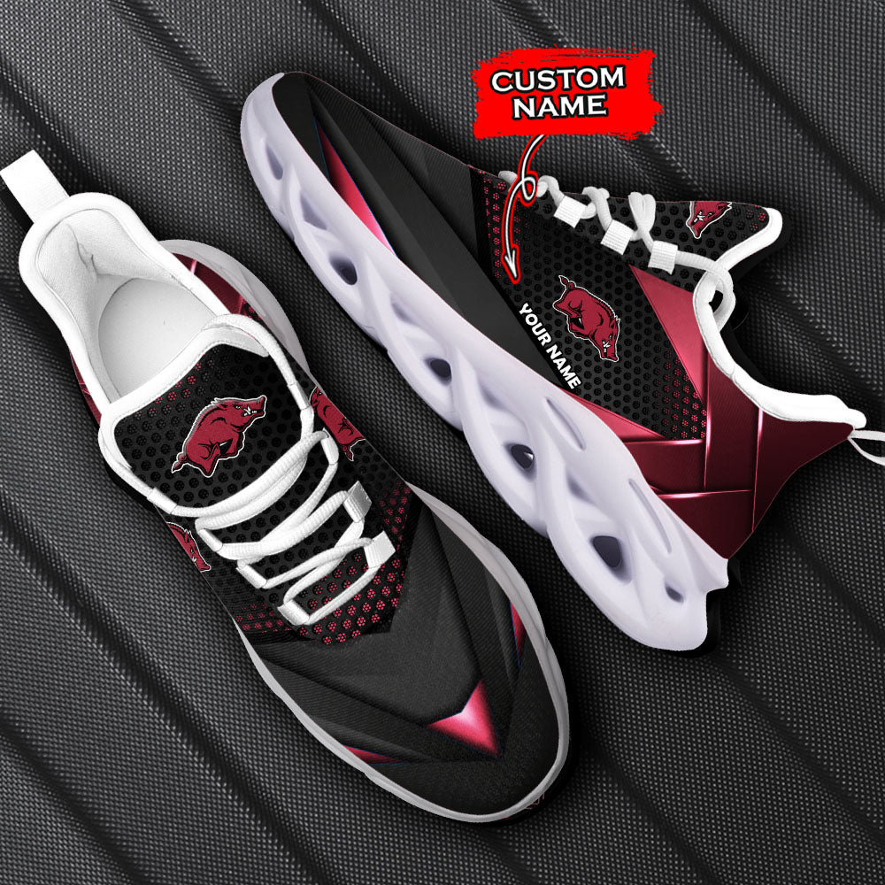 Ideafootwear Arkansas Razorbacks NCAA Max Soul Shoes Sneakers For Men And Women