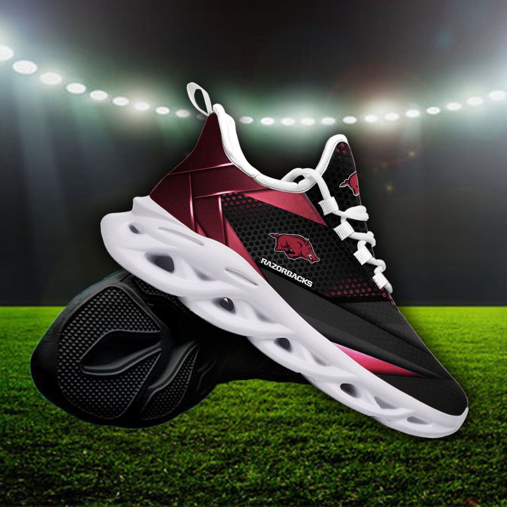 Ideafootwear Arkansas Razorbacks NCAA Max Soul Shoes Sneakers For Men And Women