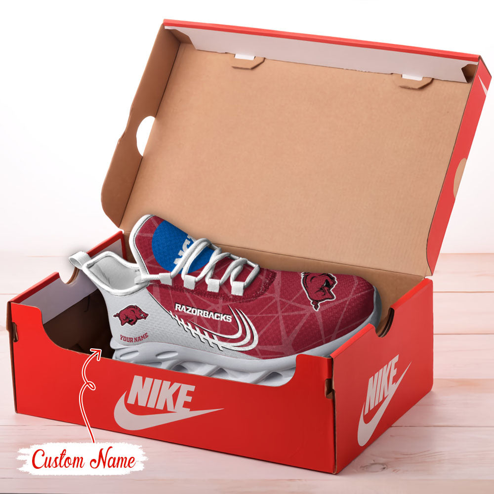 Ideafootwear Arkansas Razorbacks NCAA Max Soul Shoes Sneakers For Men And Women