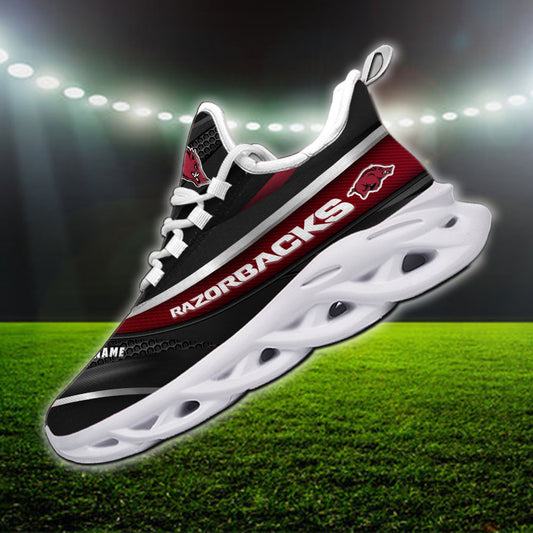 Ideafootwear Arkansas Razorbacks NCAA Max Soul Shoes Sneakers For Men And Women