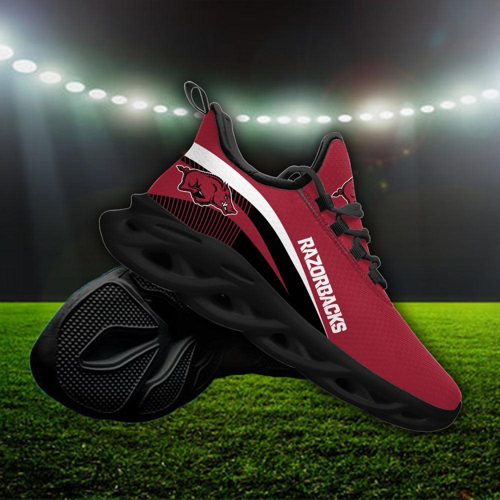 Ideafootwear Arkansas Razorbacks NCAA Max Soul Shoes Sneakers For Men And Women