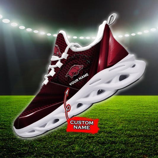 Ideafootwear Arkansas Razorbacks NCAA Max Soul Shoes Sneakers For Men And Women