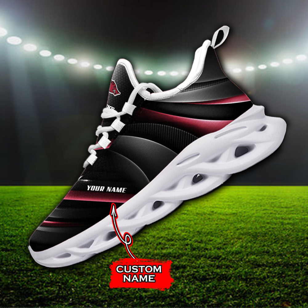 Ideafootwear Arkansas Razorbacks NCAA Max Soul Shoes Sneakers For Men And Women