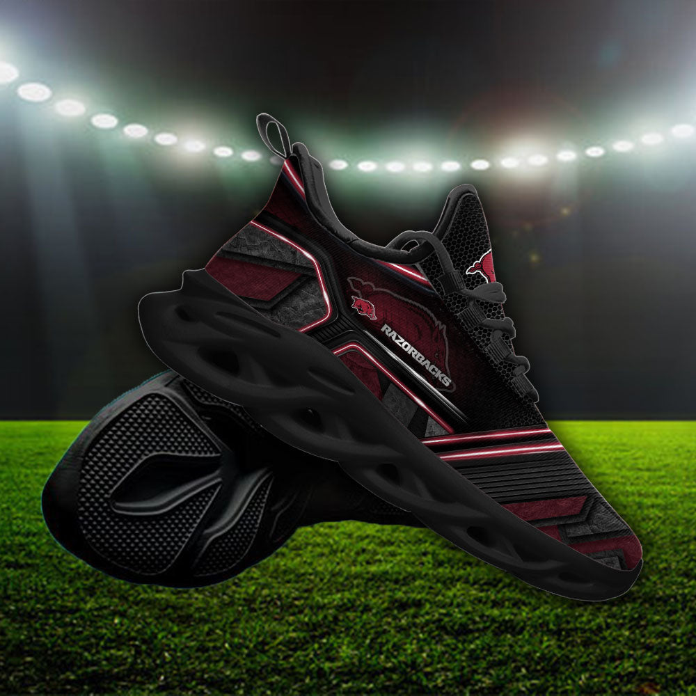 Ideafootwear Arkansas Razorbacks NCAA Max Soul Shoes Sneakers For Men And Women