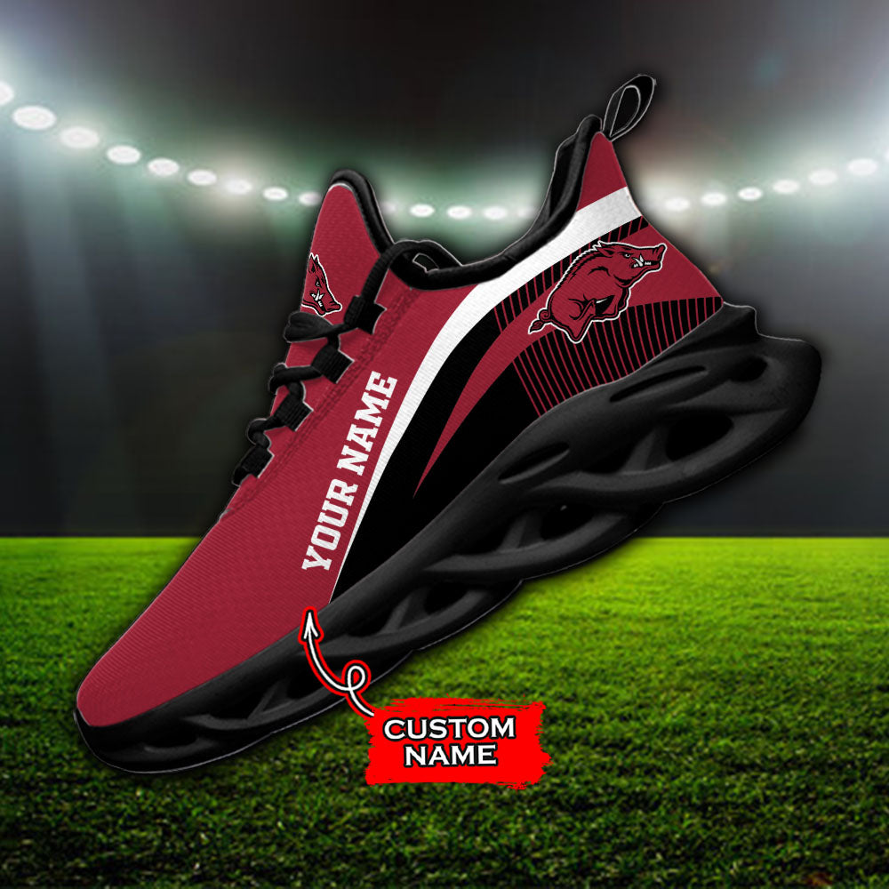 Ideafootwear Arkansas Razorbacks NCAA Max Soul Shoes Sneakers For Men And Women