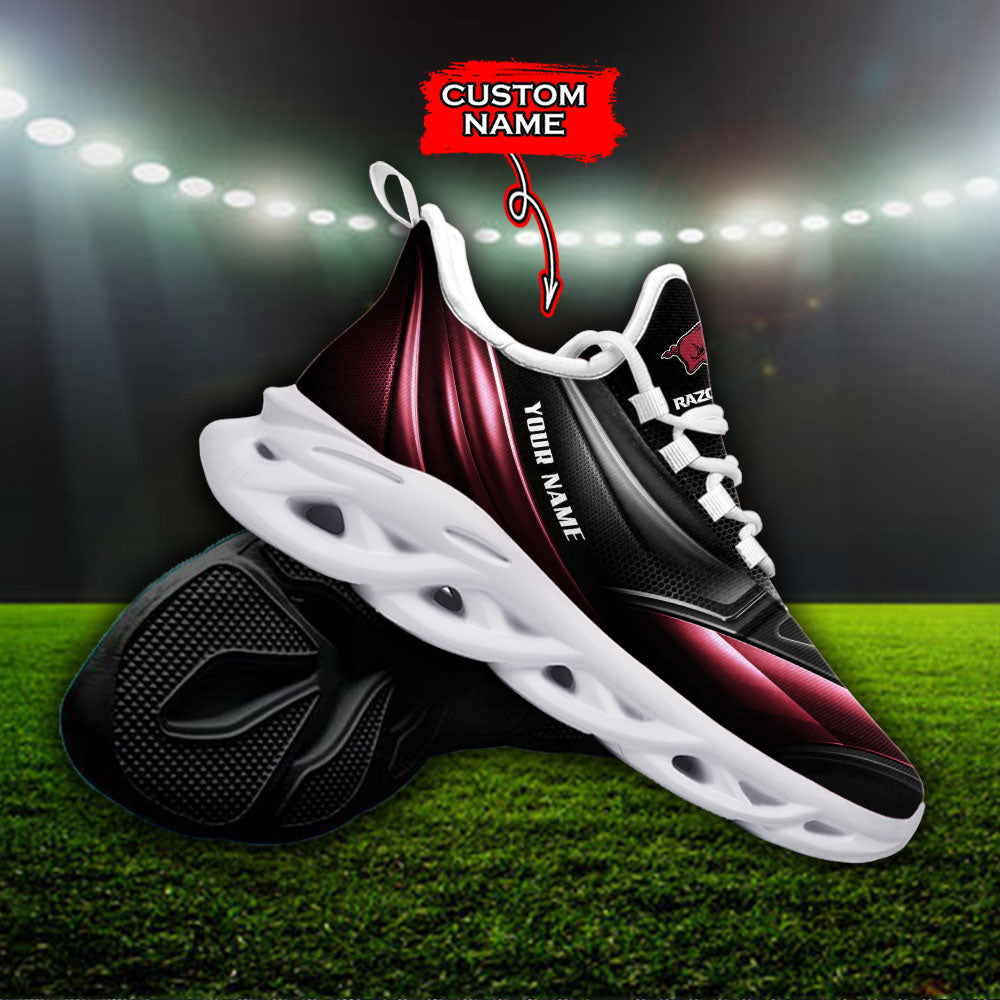 Ideafootwear Arkansas Razorbacks NCAA Max Soul Shoes Sneakers For Men And Women