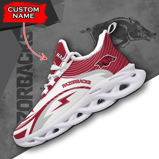 Ideafootwear Arkansas Razorbacks NCAA Max Soul Shoes Sneakers For Men And Women