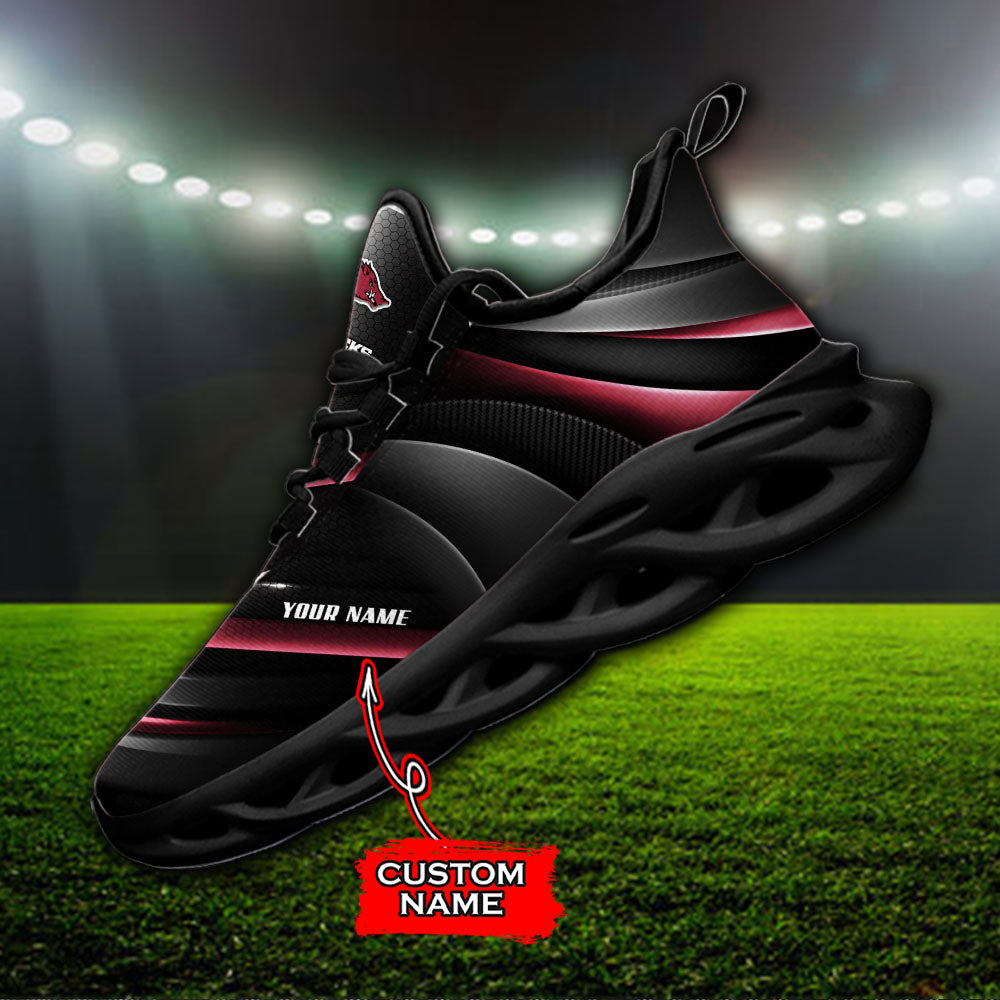 Ideafootwear Arkansas Razorbacks NCAA Max Soul Shoes Sneakers For Men And Women