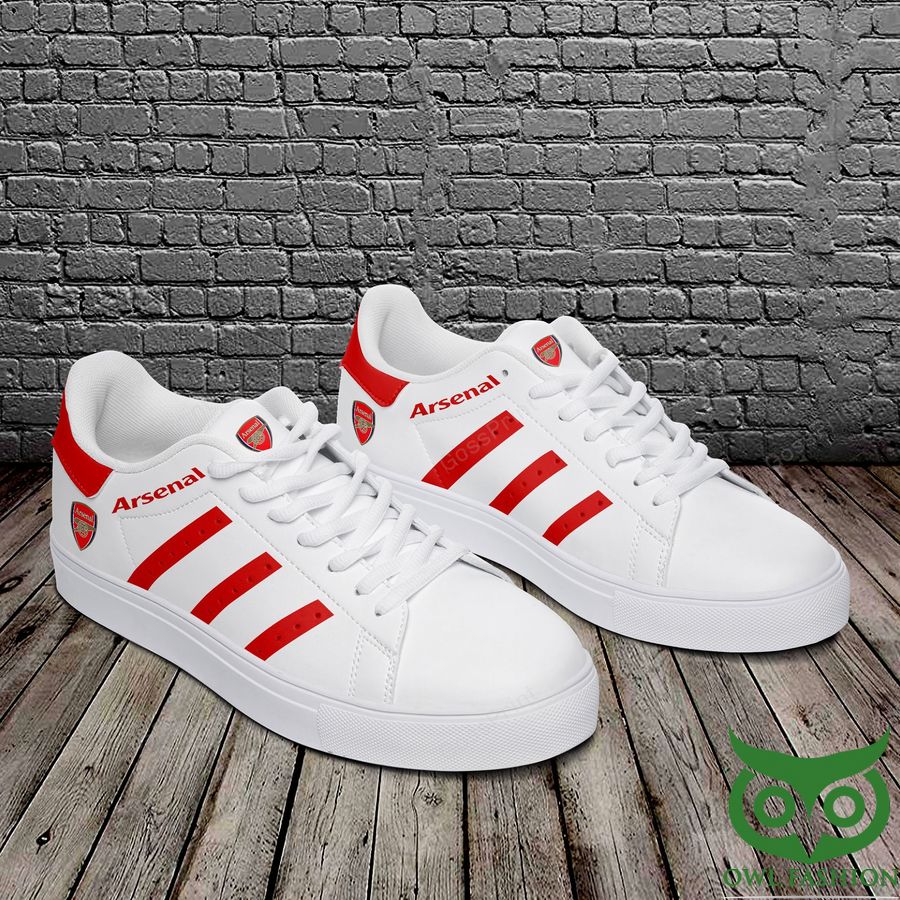 Ideafootwear Arsenal F.C. Skate Stan Shoes Sneakes For Men And Women