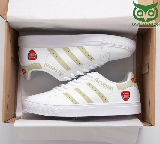Ideafootwear Arsenal F.C. Skate Stan Shoes Sneakes For Men And Women