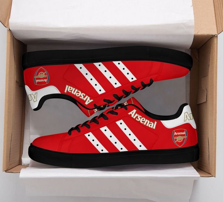 Ideafootwear Arsenal FC Skate Stan Shoes Sneakes For Men And Women