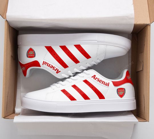 Ideafootwear Arsenal FC Skate Stan Shoes Sneakes For Men And Women