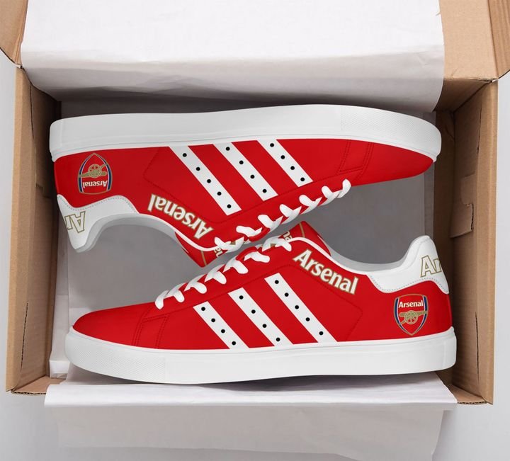 Ideafootwear Arsenal FC Skate Stan Shoes Sneakes For Men And Women