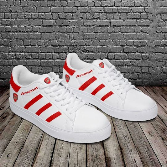 Ideafootwear Arsenal FC Skate Stan Shoes Sneakes For Men And Women
