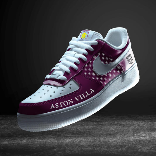 Ideafootwear Aston Villa EPL Air Low-Top Sneakers Shoes For Men And Women