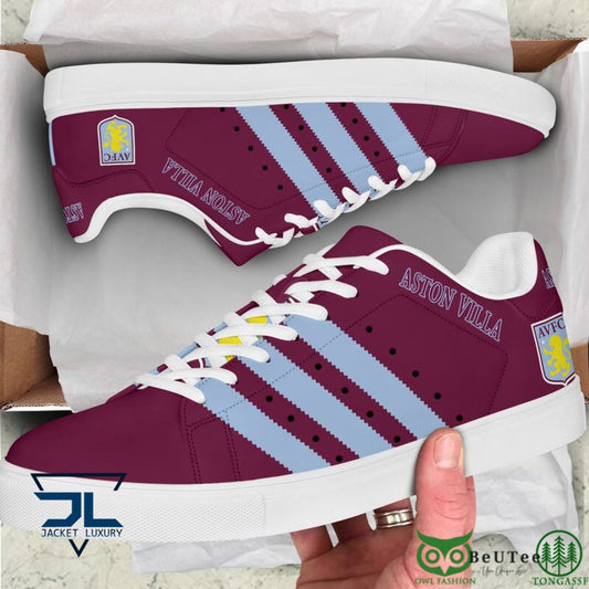 Ideafootwear Aston Villa FC Skate Stan Shoes Sneakes For Men And Women