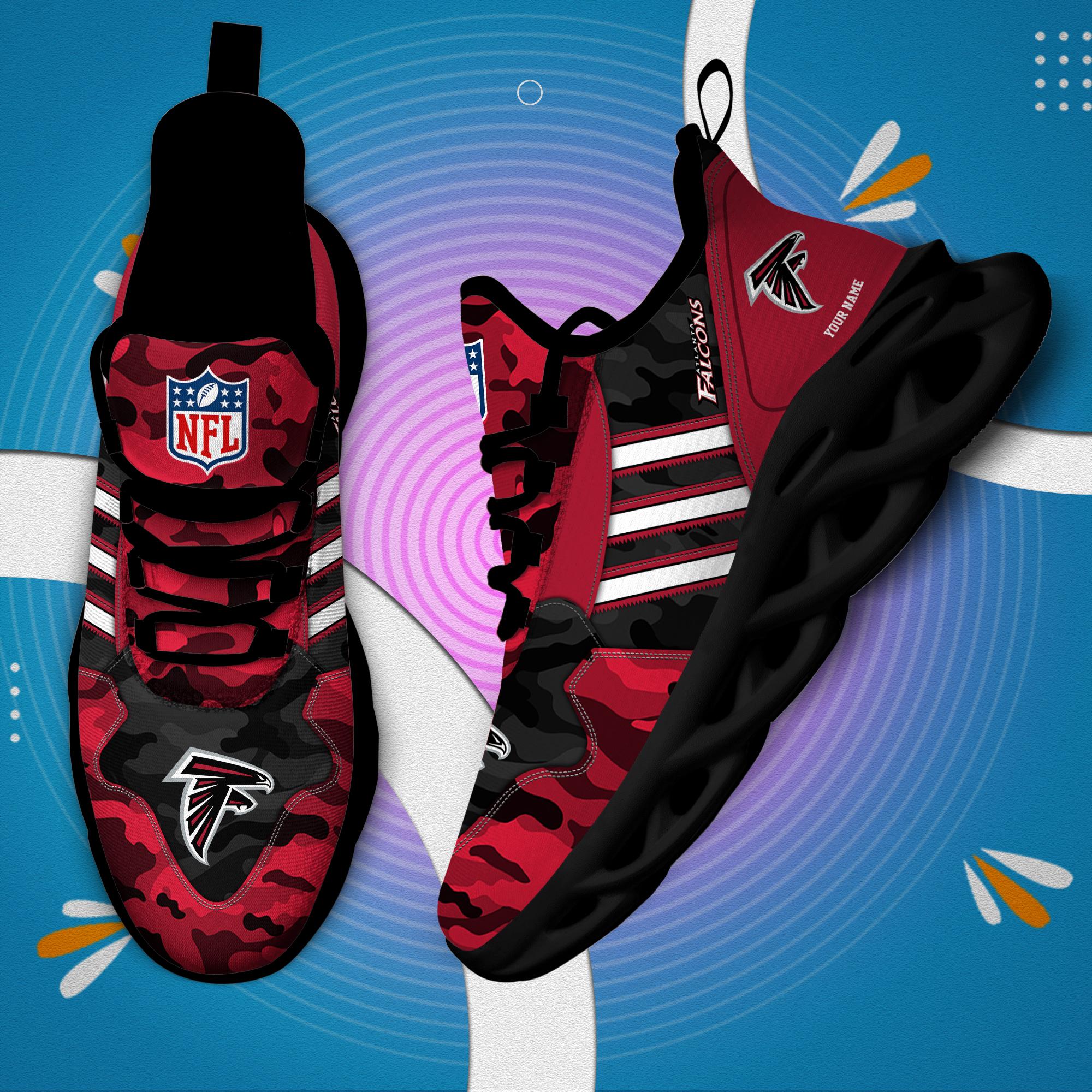 Ideafootwear Atlanta Falcons Max Soul Shoes Sneakers For Men And Women
