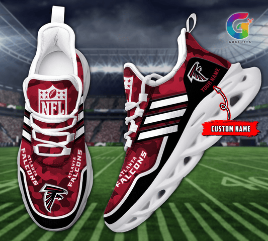 Ideafootwear Atlanta Falcons Max Soul Shoes Sneakers For Men And Women